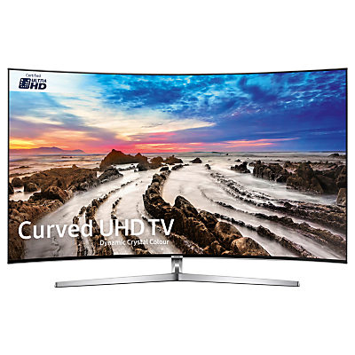 Samsung UE49MU9000 Ultra HD Certified Curved HDR 1000 4K Smart TV, 49 with TVPlus/Freesat HD, Dynamic Crystal Colour & 360 Design, Silver